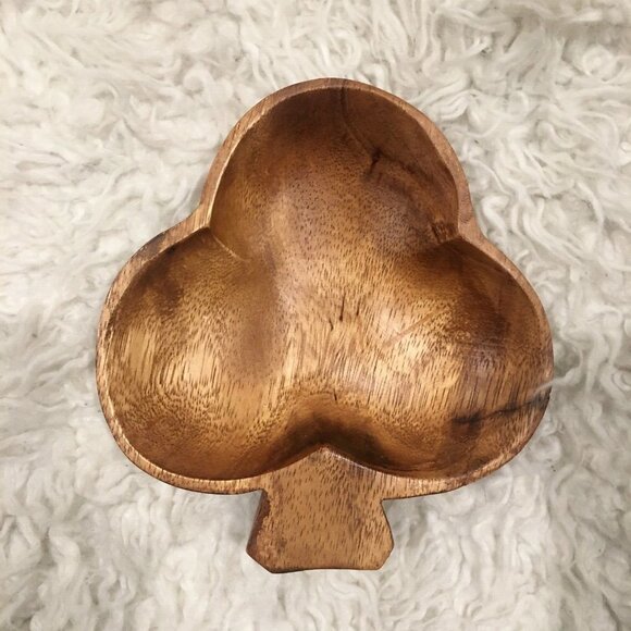 LOT OF 3 Vintage Mid Century MCM Monkey Pod Wood Bowls Dishes from Philippines - Picture 5 of 8